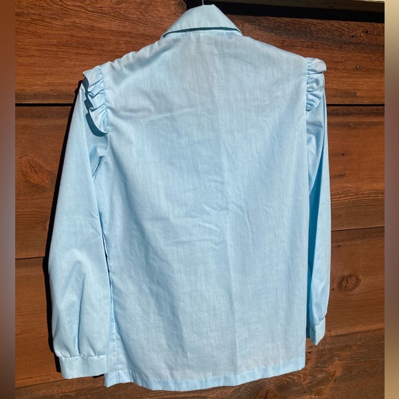 Vintage Ruffled Button-Up - Picture 2 of 8